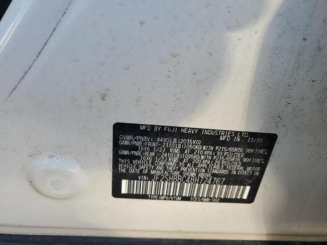 2011 SUBARU FORESTER 2.5X - JF2SHBBC4BH724767