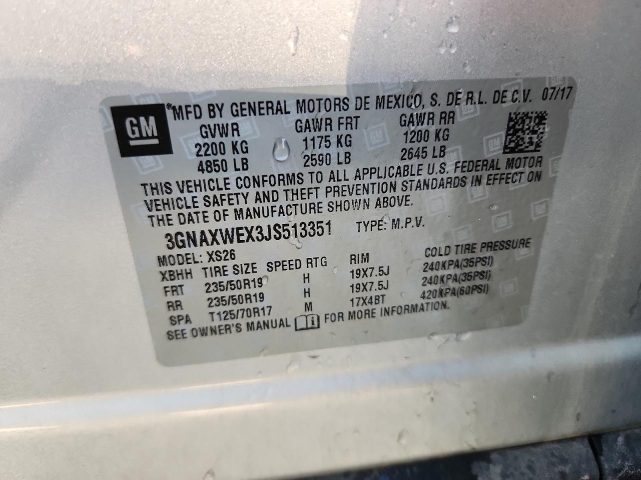 CHEVROLET EQUINOX PREMIER