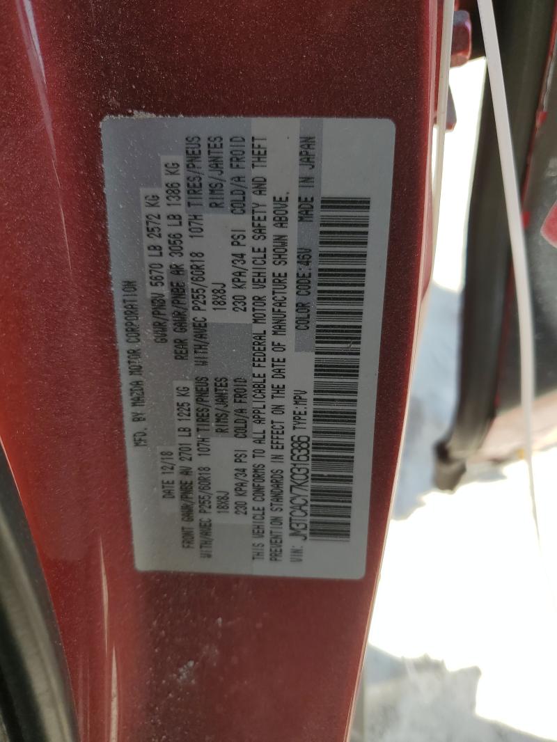 2019 MAZDA CX-9 TOURI - JM3TCACY7K0316386