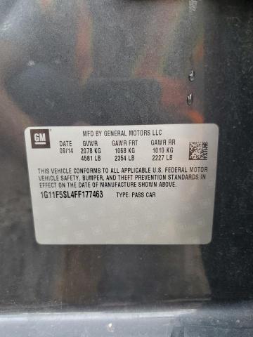 2015 CHEVROLET MALIBU LTZ 1G11F5SL4FF177463