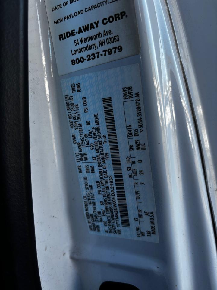 FORD ECONOLINE E250 VAN