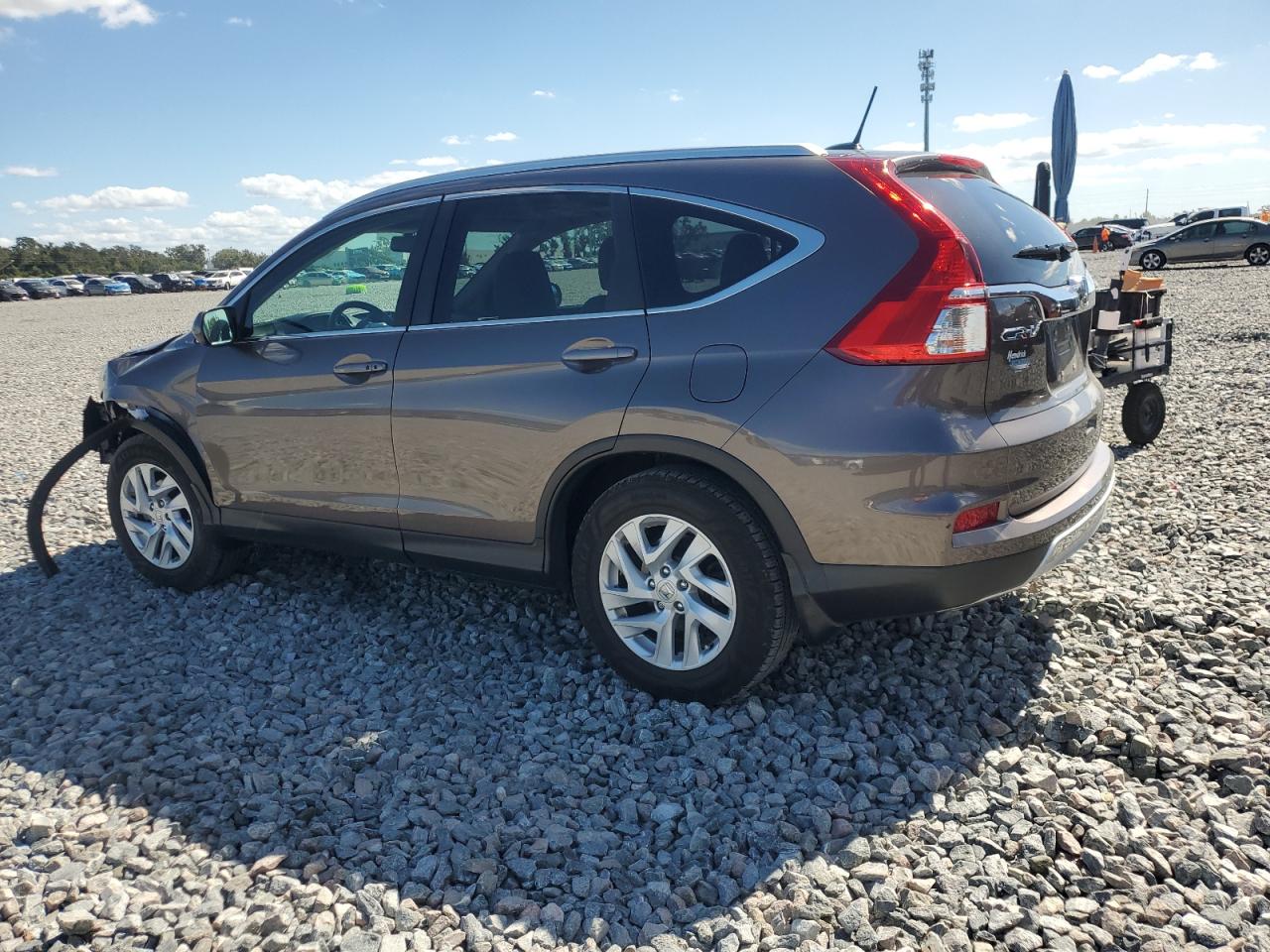 Lot #3302879904 2015 HONDA CR-V EXL
