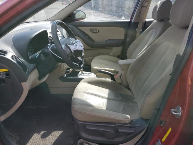 2010 HYUNDAI ELANTRA BLUE - KMHDU4AD1AU197023