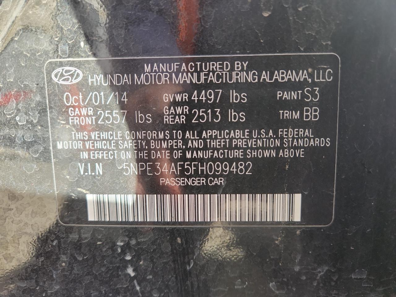 HYUNDAI SONATA SPORT