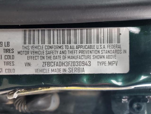 2015 FIAT 500L TREKK ZFBCFADH3FZ030943