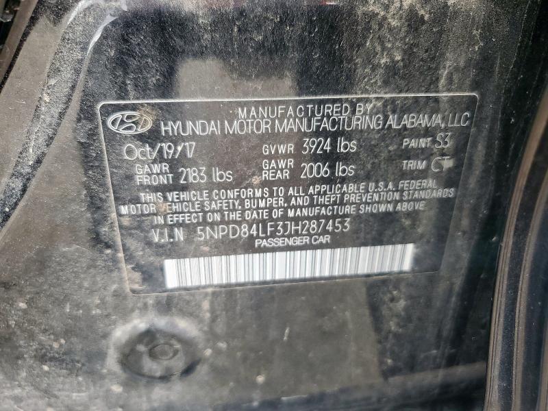 2018 HYUNDAI ELANTRA SE - 5NPD84LF3JH287453