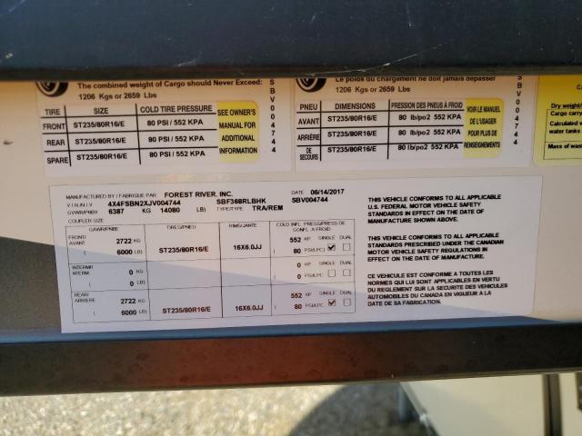 2018 FOREST RIV HEMISPHERE #3272010483
