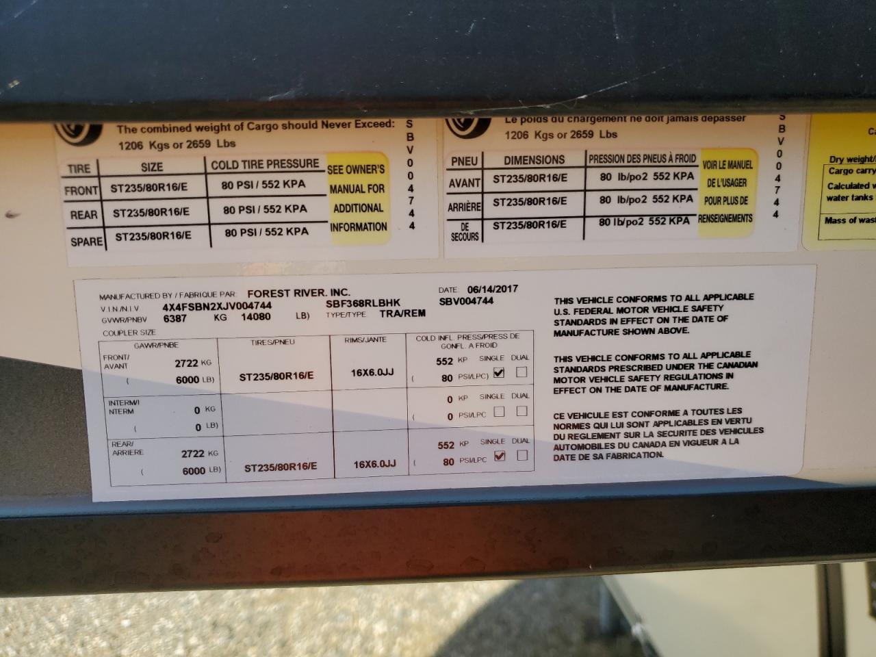 Lot #3272010483 2018 FOREST RIV HEMISPHERE