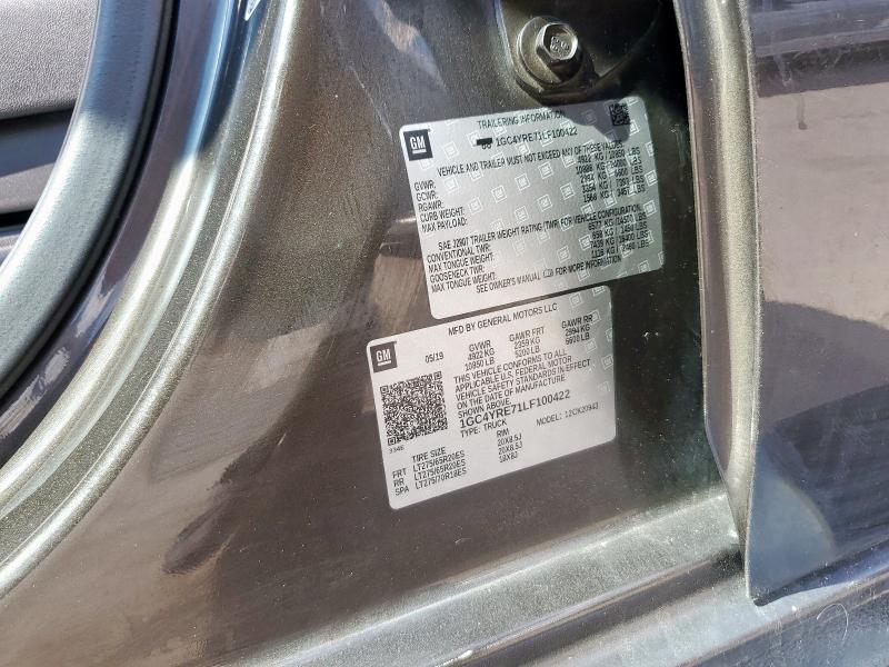 2020 CHEVROLET SILVERADO #3264500420