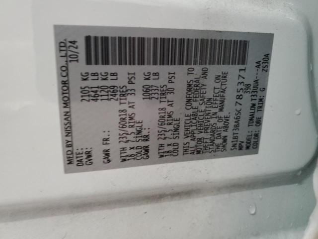 2025 NISSAN ROGUE SV - 5N1BT3BA6SC785371