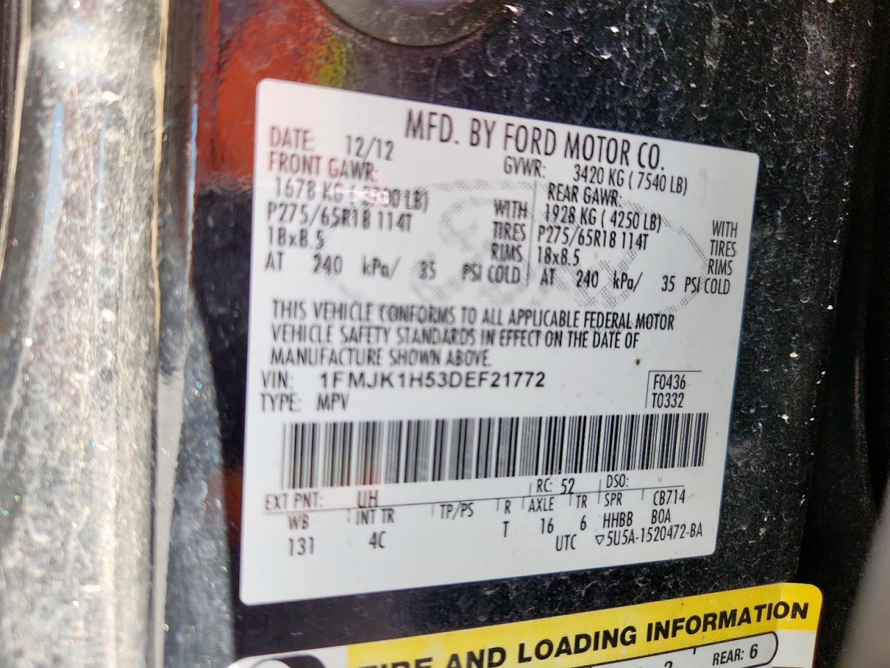 FORD EXPEDITION EL XLT