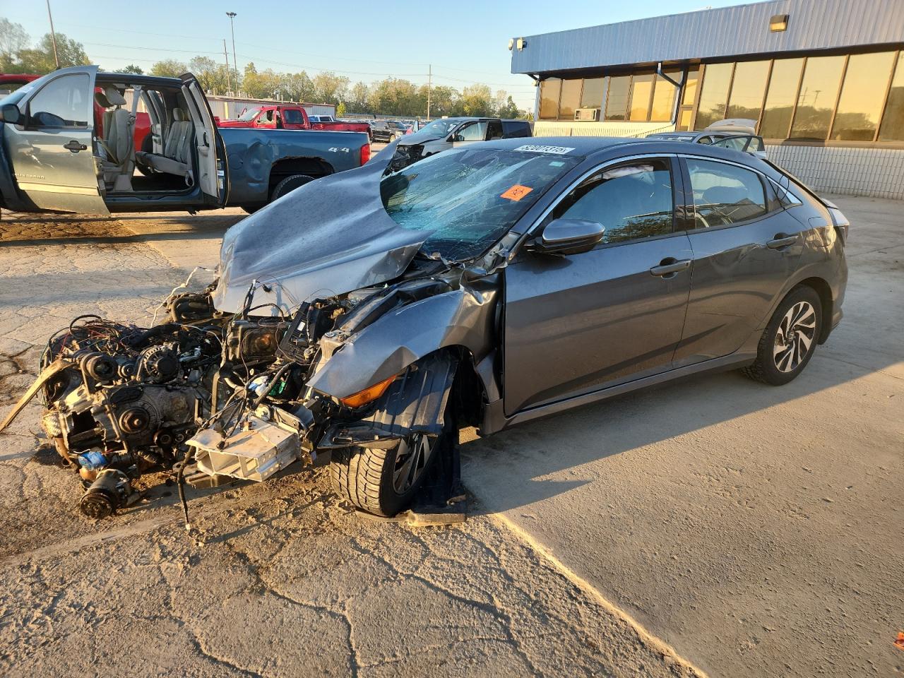Lot #3266811932 2017 HONDA CIVIC LX