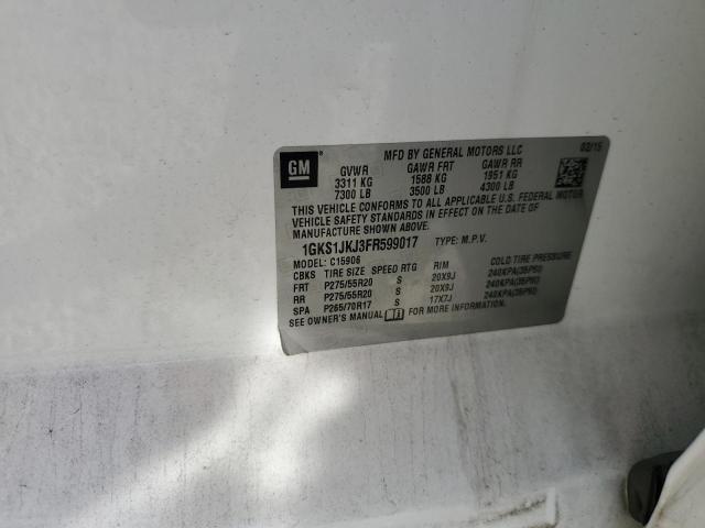 2015 GMC YUKON XL D - 1GKS1JKJ3FR599017