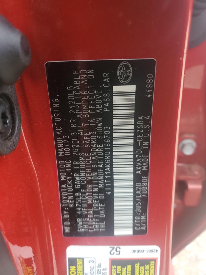 TOYOTA CAMRY SE NIGHT SHADE