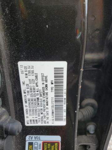 2013 HONDA CR-V EXL - 5J6RM4H72DL072711