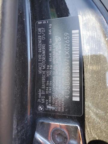 2007 BMW Z4 3.0SI #3282635085