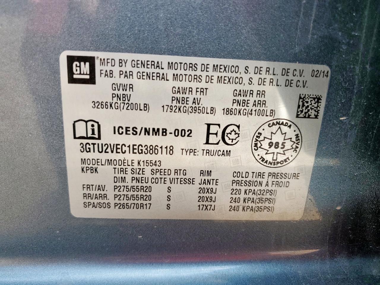 GMC SIERRA K1500 SLT