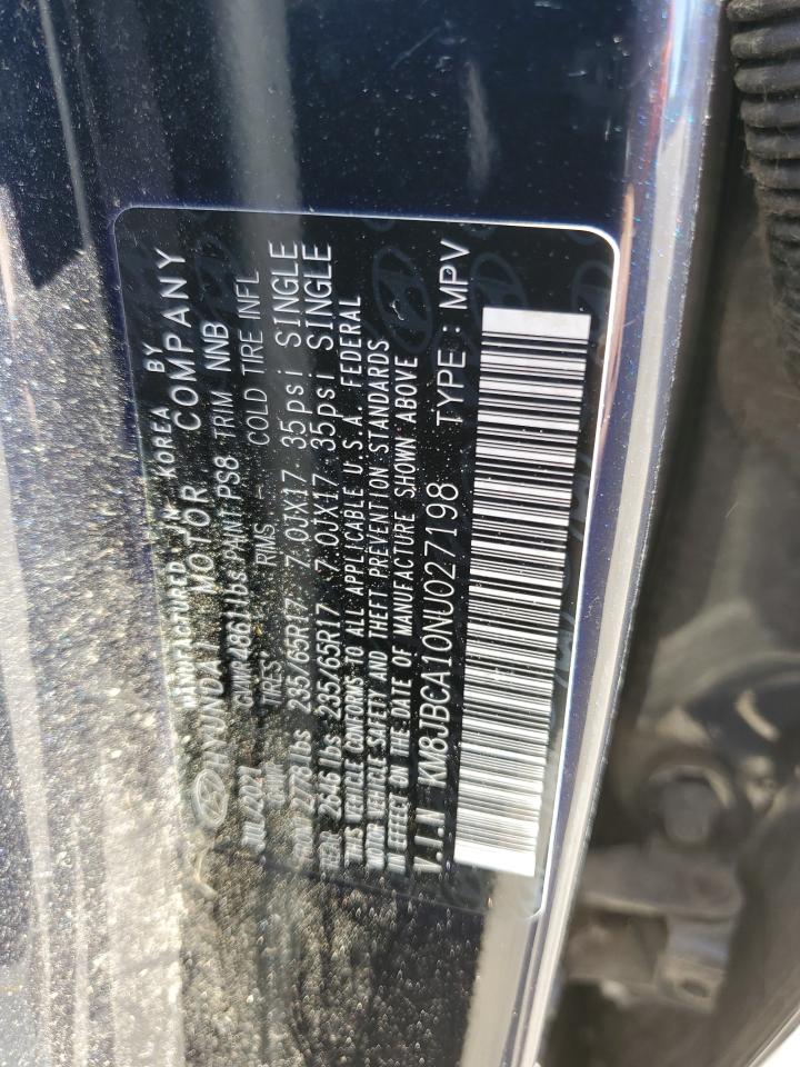 Lot #3302736025 2022 HYUNDAI TUCSON BLU