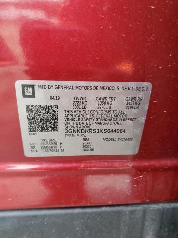 2019 CHEVROLET BLAZER PRE #3294406529