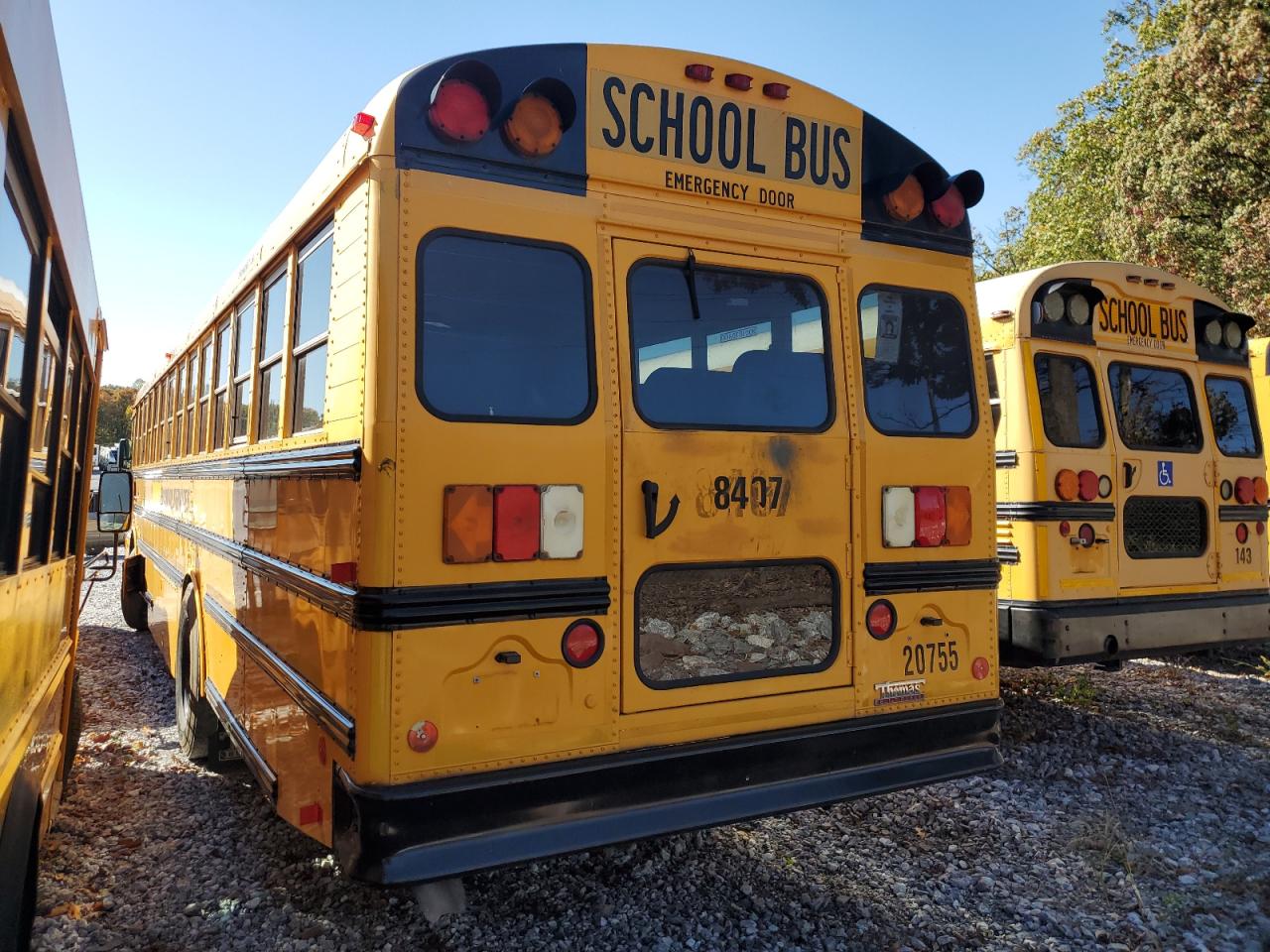Lot #3273801369 2012 THOMAS SCHOOL BUS