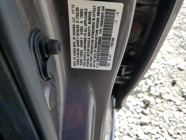 2013 HONDA CIVIC LX - 19XFB2F5XDE289694