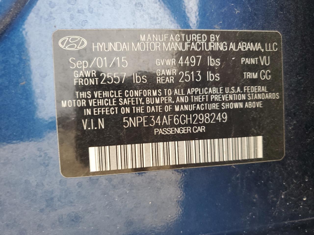 HYUNDAI SONATA SPORT