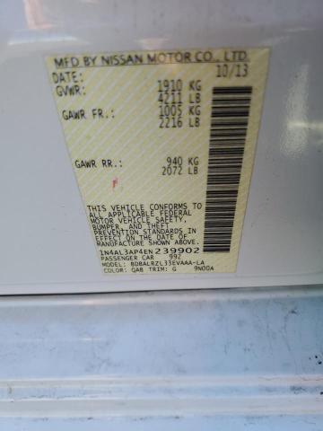 2014 NISSAN ALTIMA 2.5 - 1N4AL3AP4EN239902