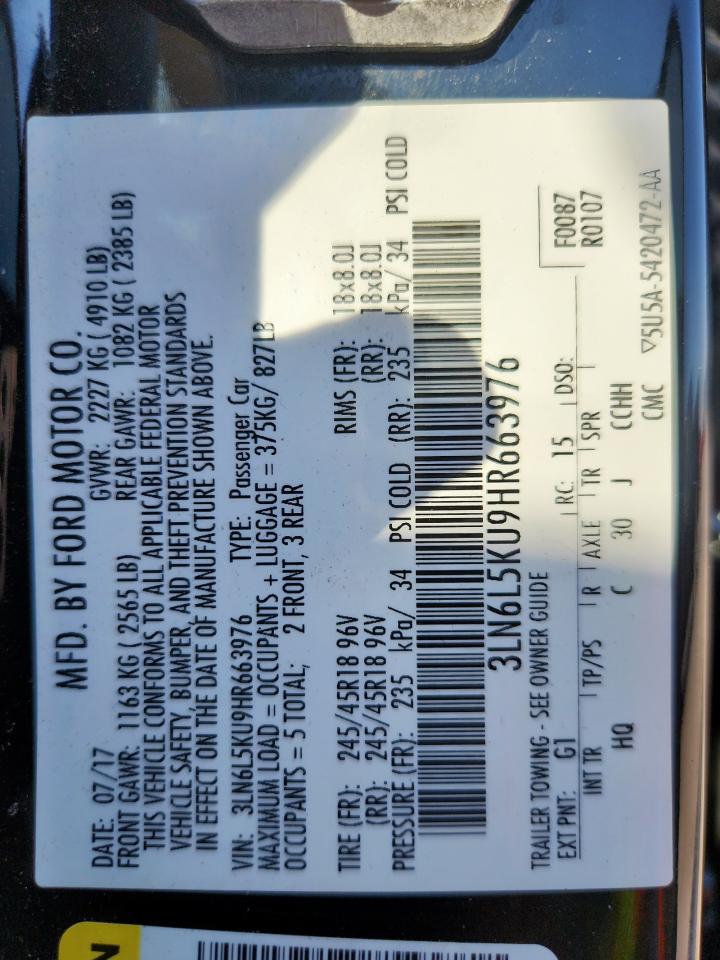 LINCOLN MKZ HYBRID PREMIERE