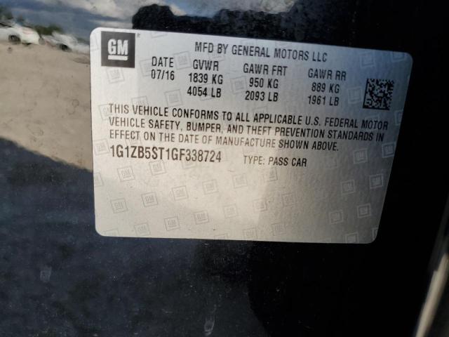 2016 CHEVROLET MALIBU LS 1G1ZB5ST1GF338724