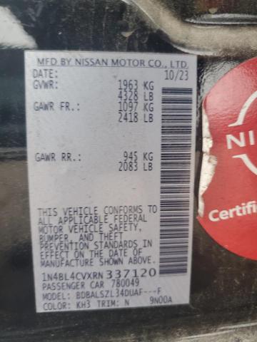 2024 NISSAN ALTIMA SR #3292477678