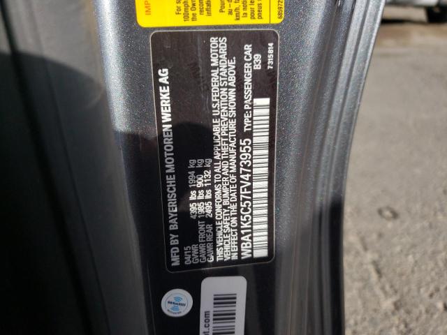 2015 BMW 228 I WBA1K5C57FV473955