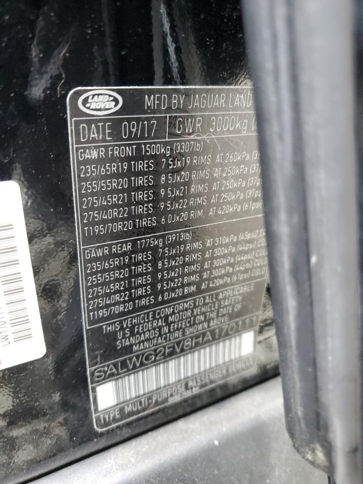 LAND ROVER RANGE ROVER SE