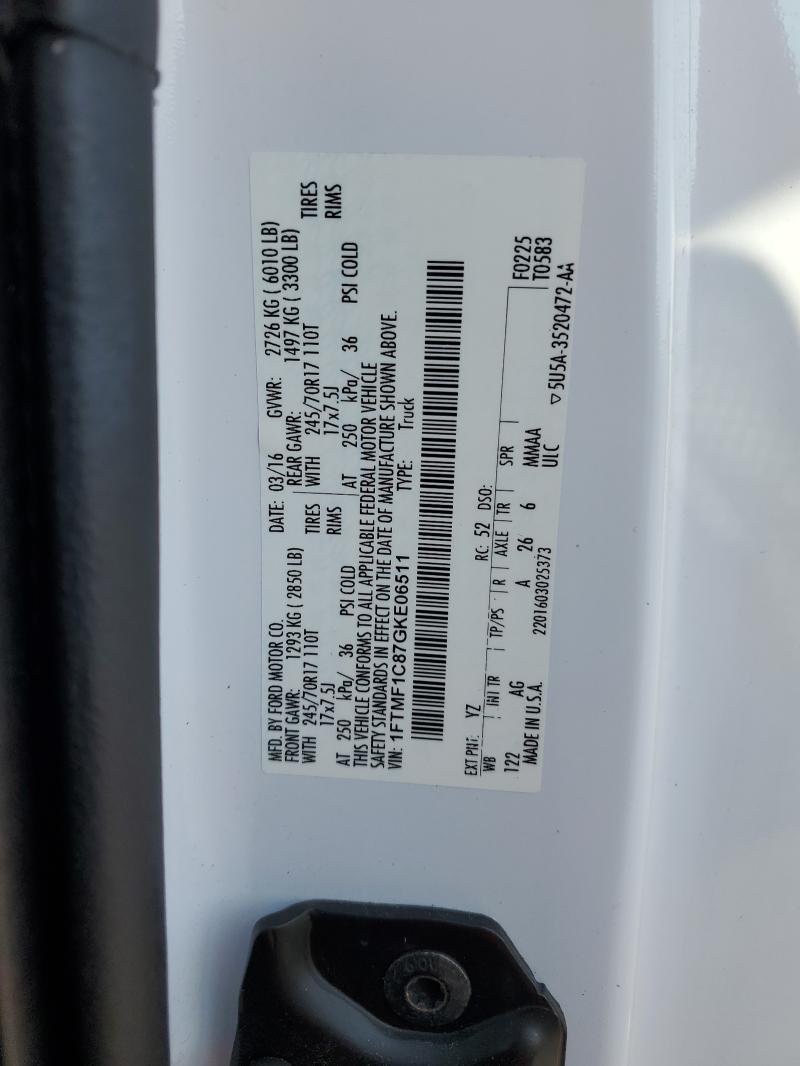 2016 FORD F150 #3294539622