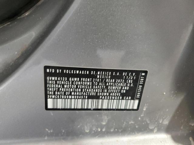 2021 VOLKSWAGEN JETTA S - 3VWC57BU9MM094578