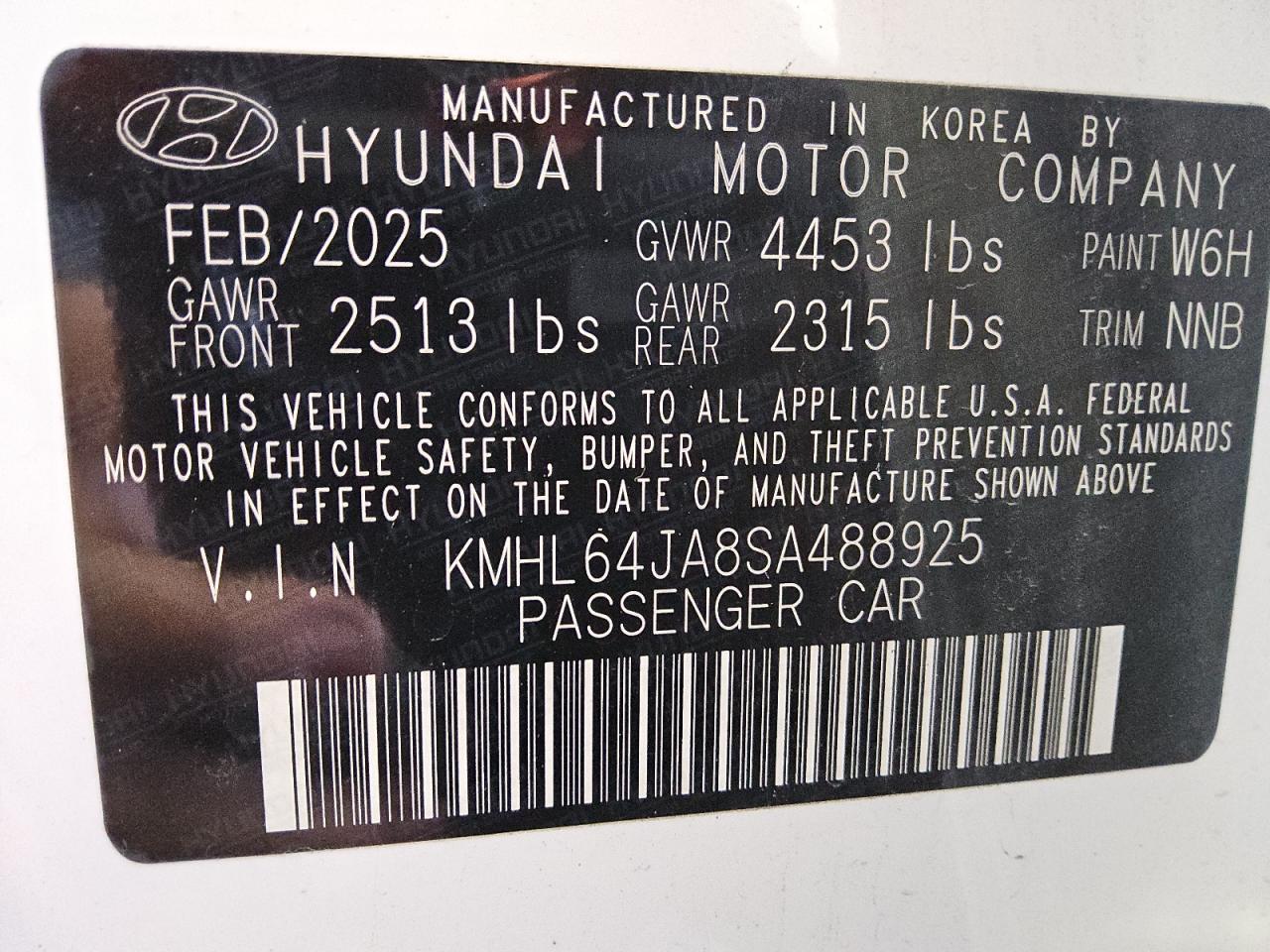 HYUNDAI SONATA SEL