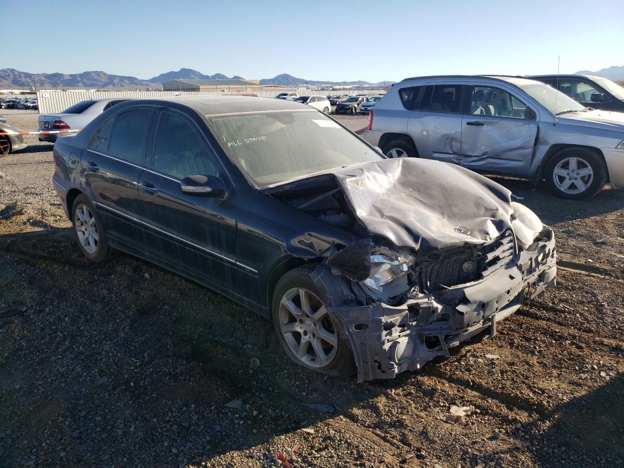 Lot #3265808279 2007 MERCEDES-BENZ C 280 4MAT