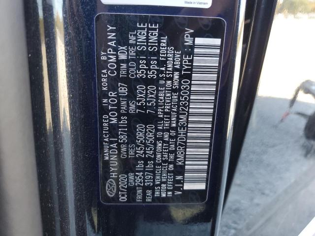 2021 HYUNDAI PALISADE C - KM8R7DHE3MU235030