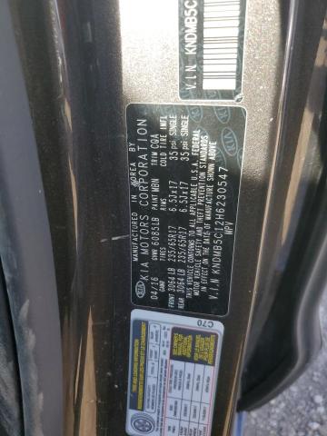 2017 KIA SEDONA LX #3310326984