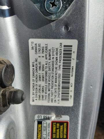 2013 HONDA CIVIC LX - 2HGFG3B58DH512933