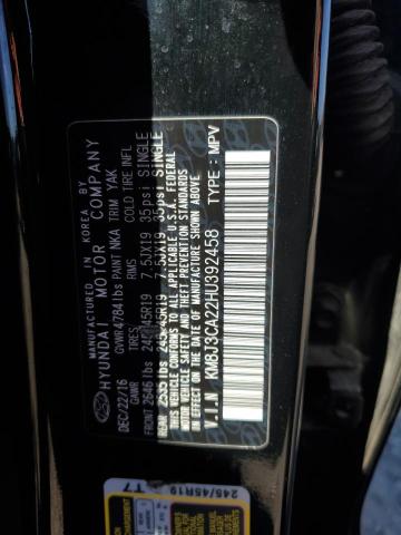 2017 HYUNDAI TUCSON LIM - KM8J3CA22HU392458