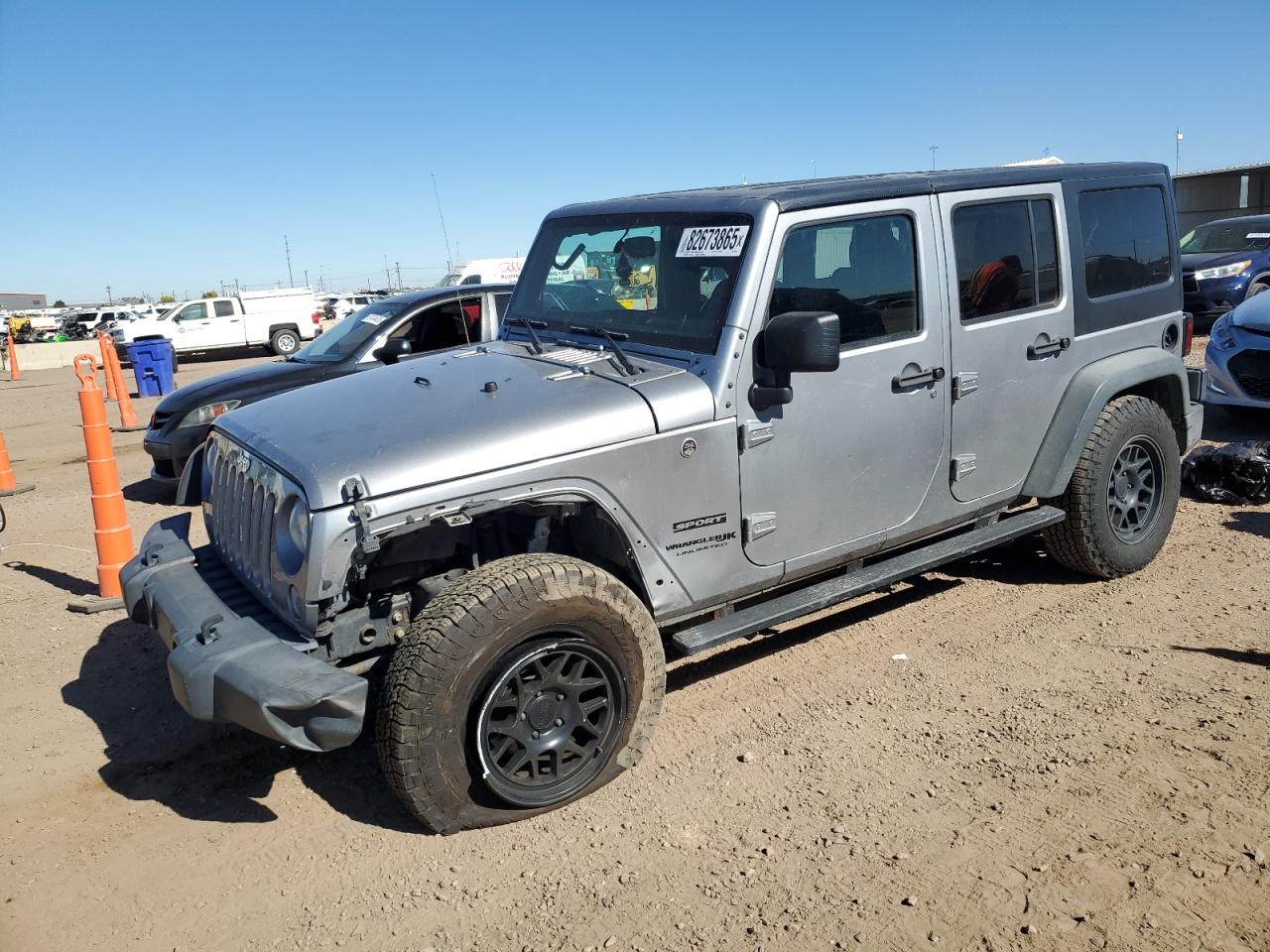 Lot #3308253155 2018 JEEP WRANGLER U