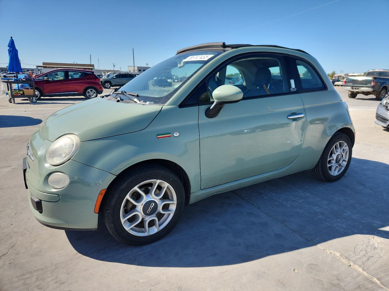 Lot #3305449068 2012 FIAT 500 POP