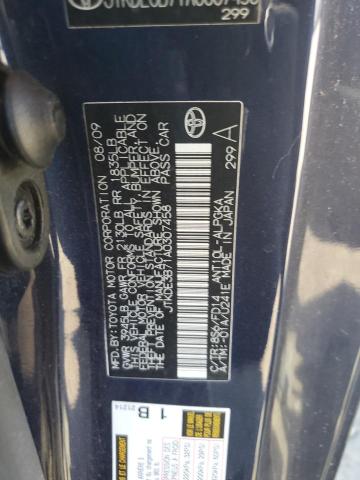 2010 TOYOTA SCION TC - JTKDE3B71A0307458