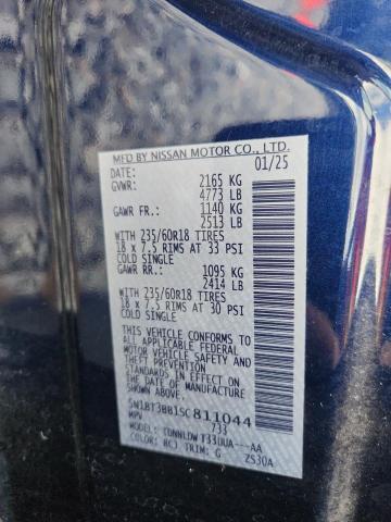 2025 NISSAN ROGUE SV - 5N1BT3BB1SC811044