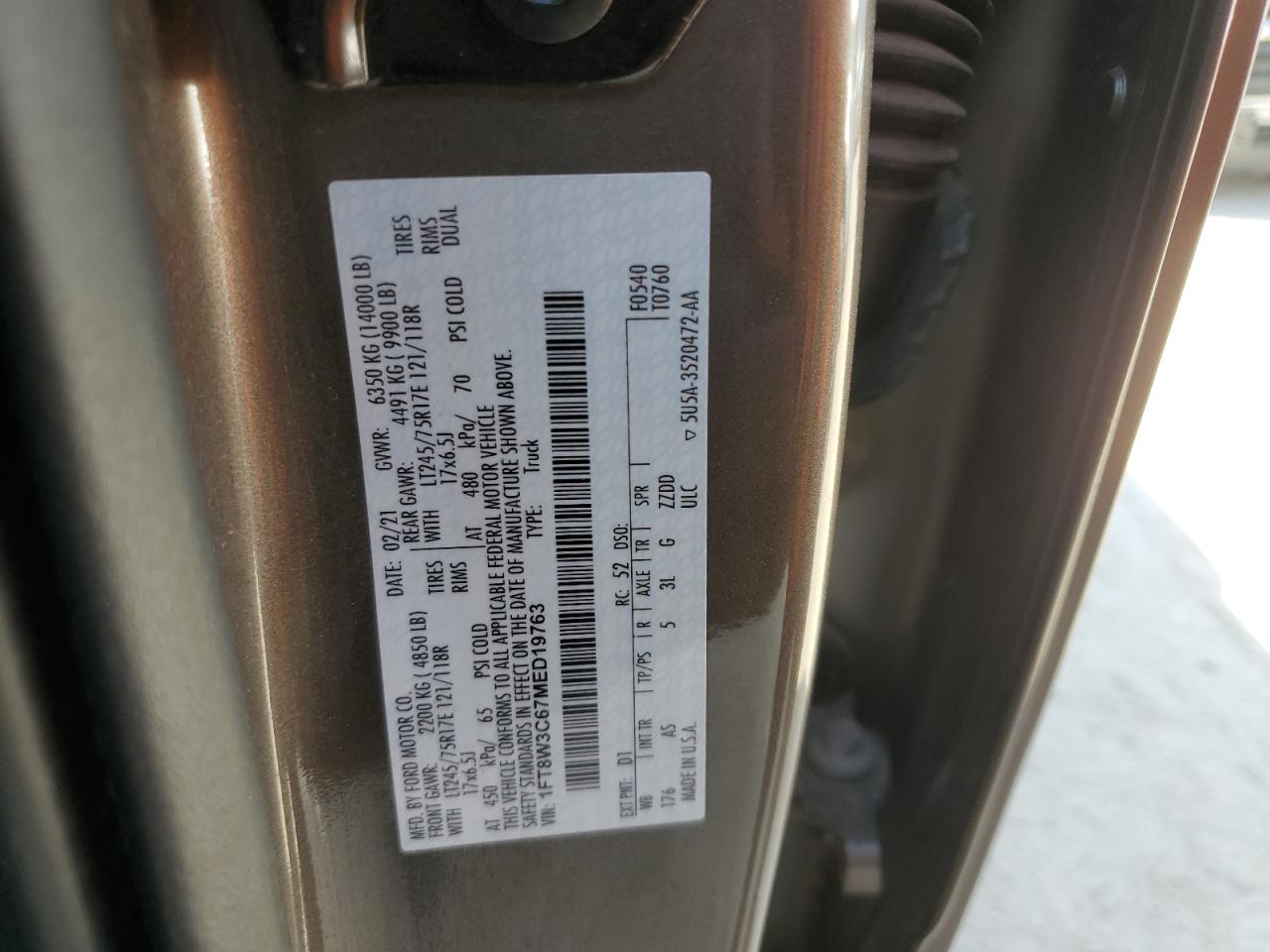 FORD F-350 SUPER DUTY