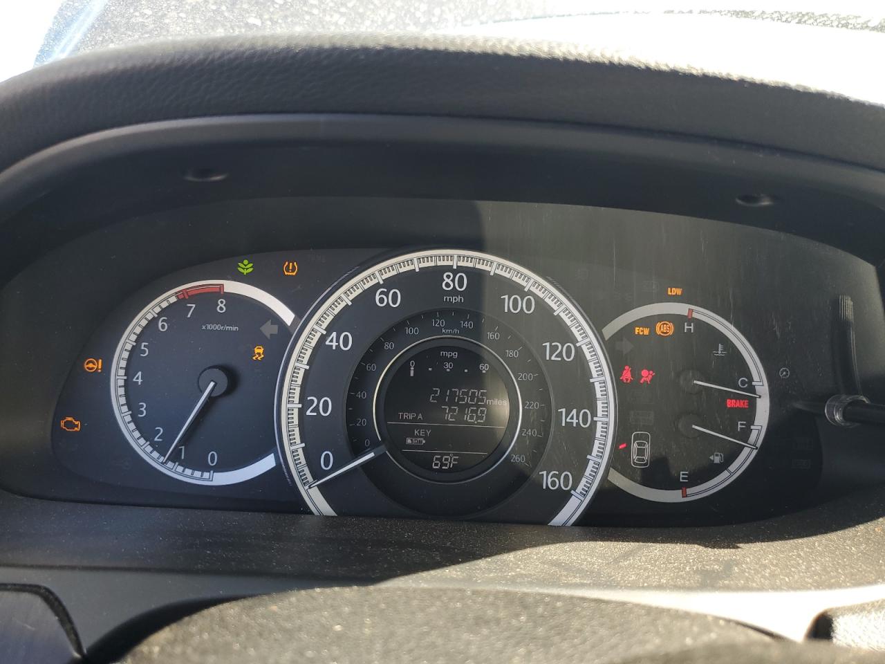 Lot #3302835917 2013 HONDA ACCORD EXL