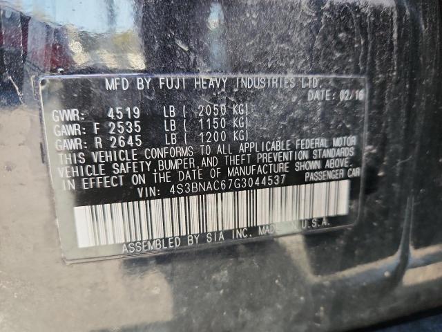 2016 SUBARU LEGACY 2.5 - 4S3BNAC67G3044537