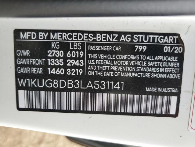 2020 MERCEDES-BENZ S 560 - W1KUG8DB3LA531141