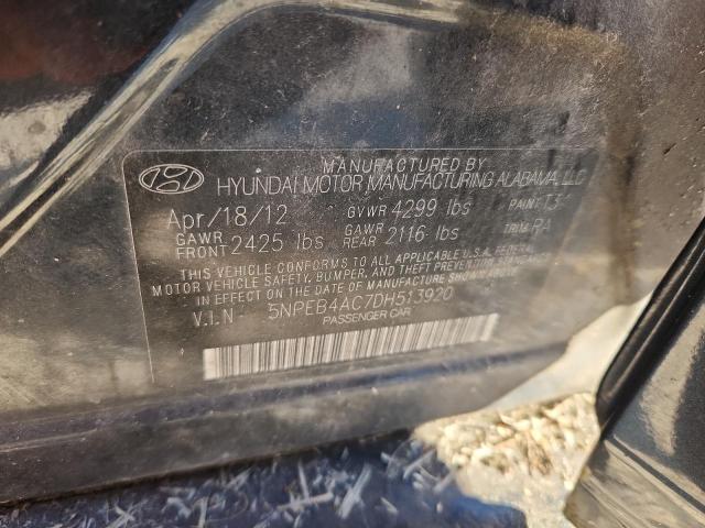 2013 HYUN SONATA GLS #3282406290