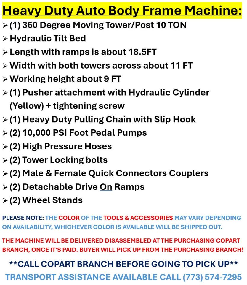 Lot #3265081904 2025 OTEH FRAME MACH